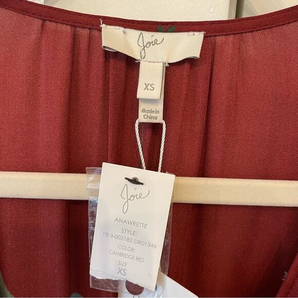 Joie Anawrette Floral Ruffle Wrap Dress - Picture 5 of 6